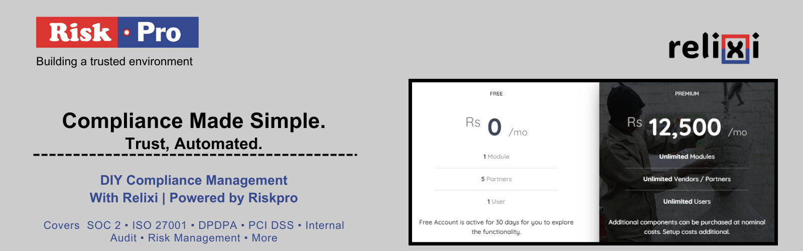 Relixi: A DIY Compliance Platform that Delivers Enterprise-Grade ...